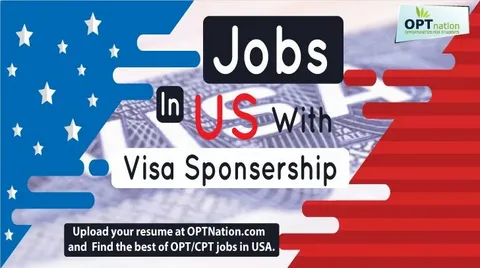 Jobs In USA With Visa Opportunity For Immigrant